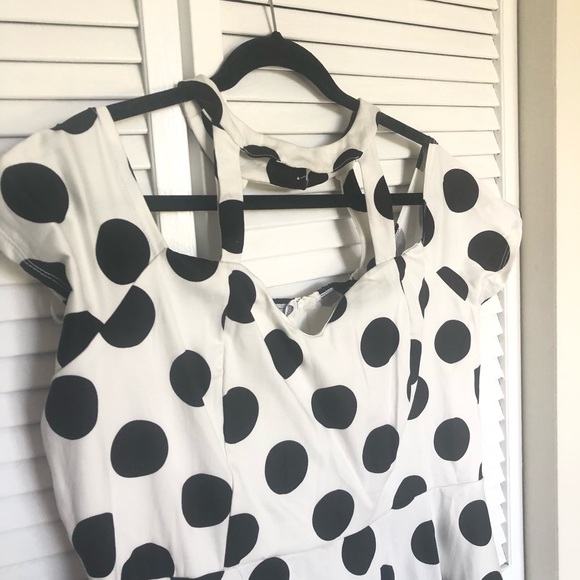 Polka Dot Sun Dress - Picture 2 of 7